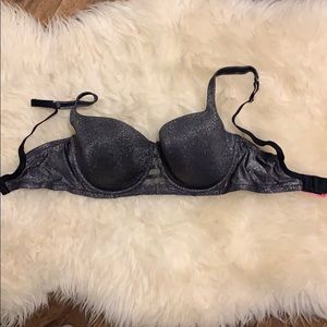 Black sparkly 32DD brand new bra